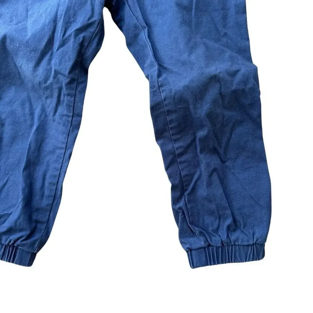 Old Navy Pull Up Joggers Navy Blue 3T